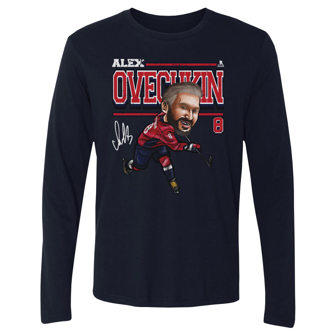 Alex Ovechkin Men&#39;s Long Sleeve T-Shirt | 500 LEVEL