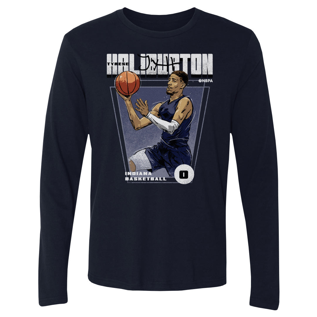 Tyrese Haliburton Men&#39;s Long Sleeve T-Shirt | 500 LEVEL