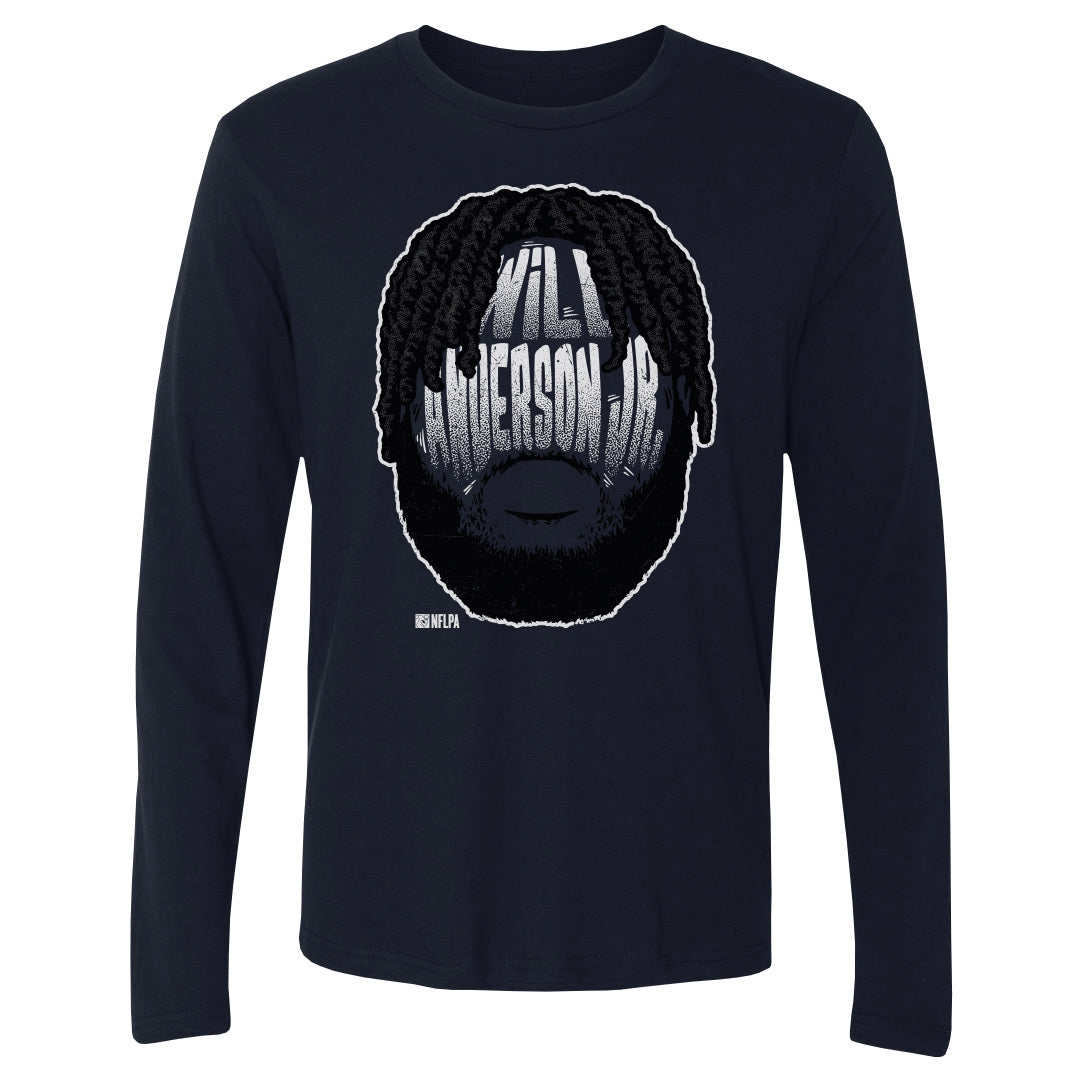 Will Anderson Jr. Men&#39;s Long Sleeve T-Shirt | 500 LEVEL