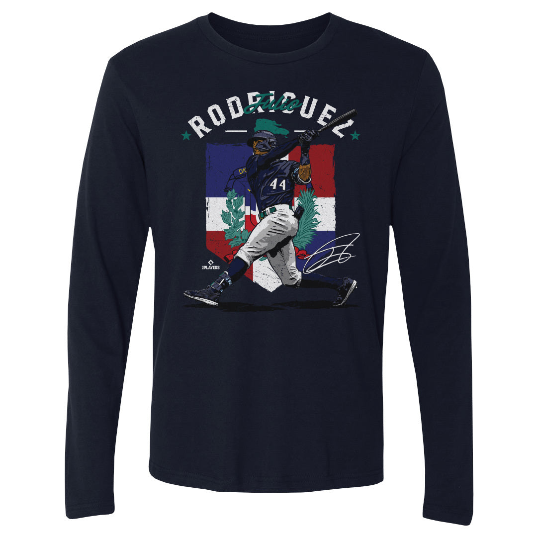 Julio Rodriguez Men&#39;s Long Sleeve T-Shirt | 500 LEVEL