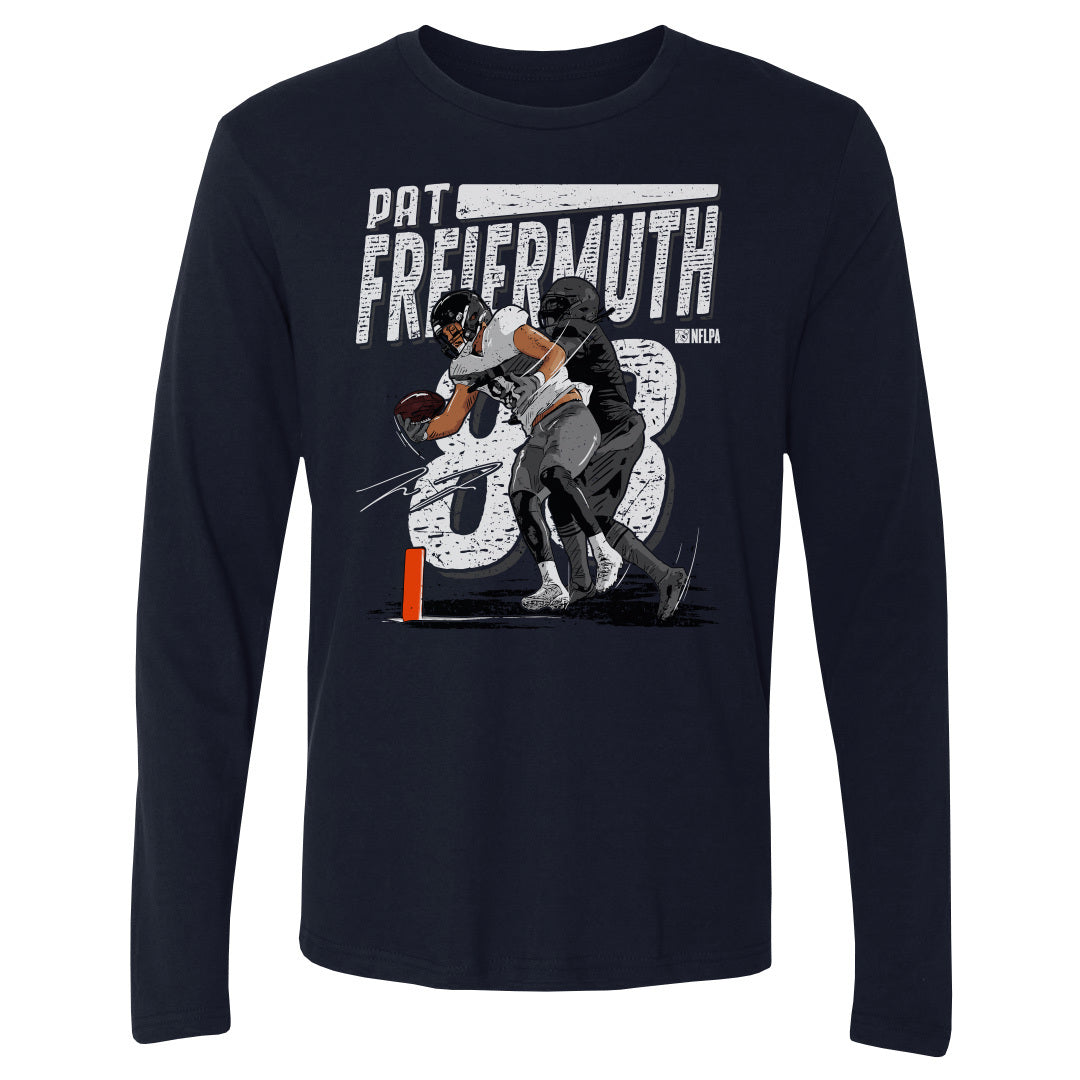 Pat Freiermuth Men&#39;s Long Sleeve T-Shirt | 500 LEVEL