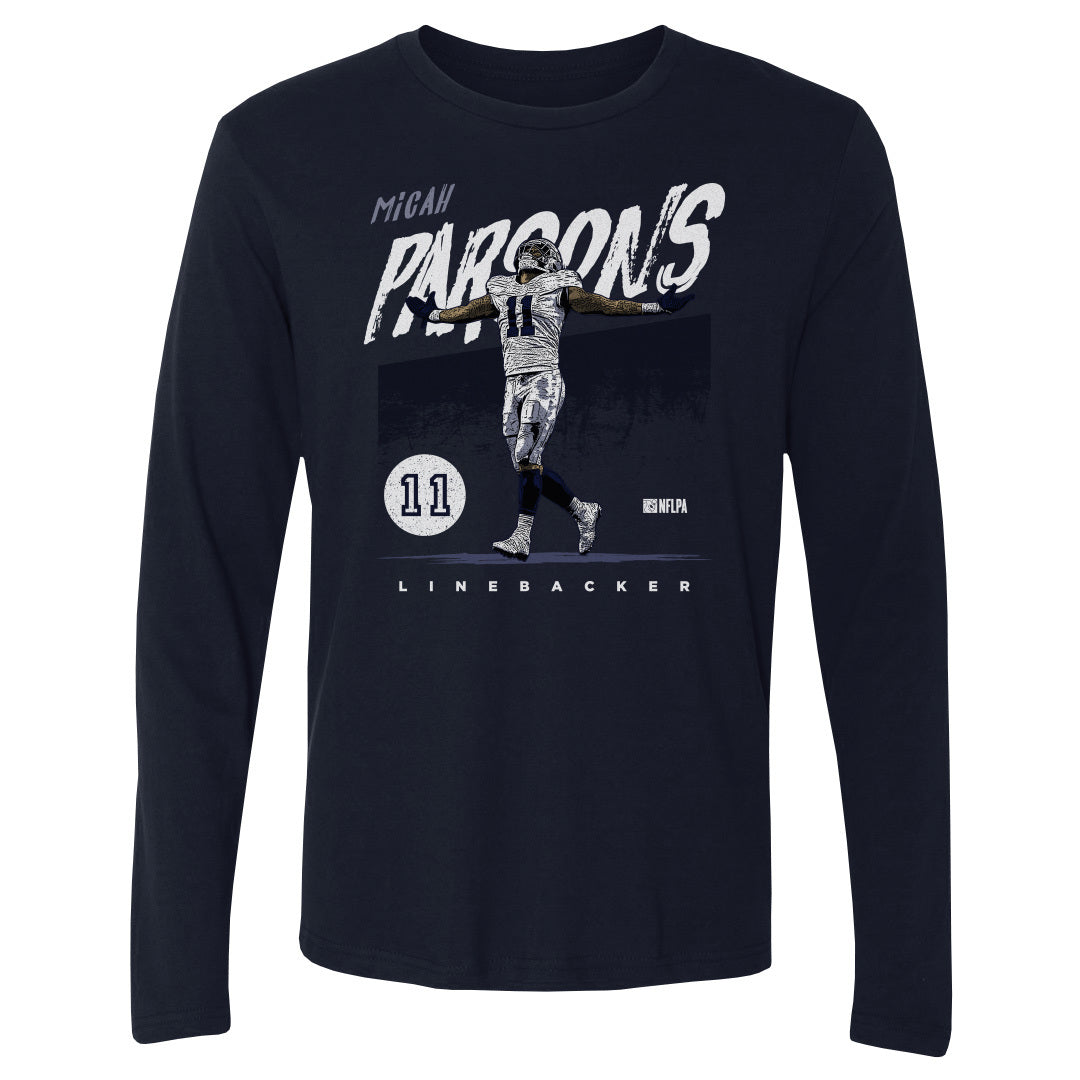 Micah Parsons Men's Long Sleeve T-Shirt, Dallas Football Men's Long Sleeve  T-Shirt