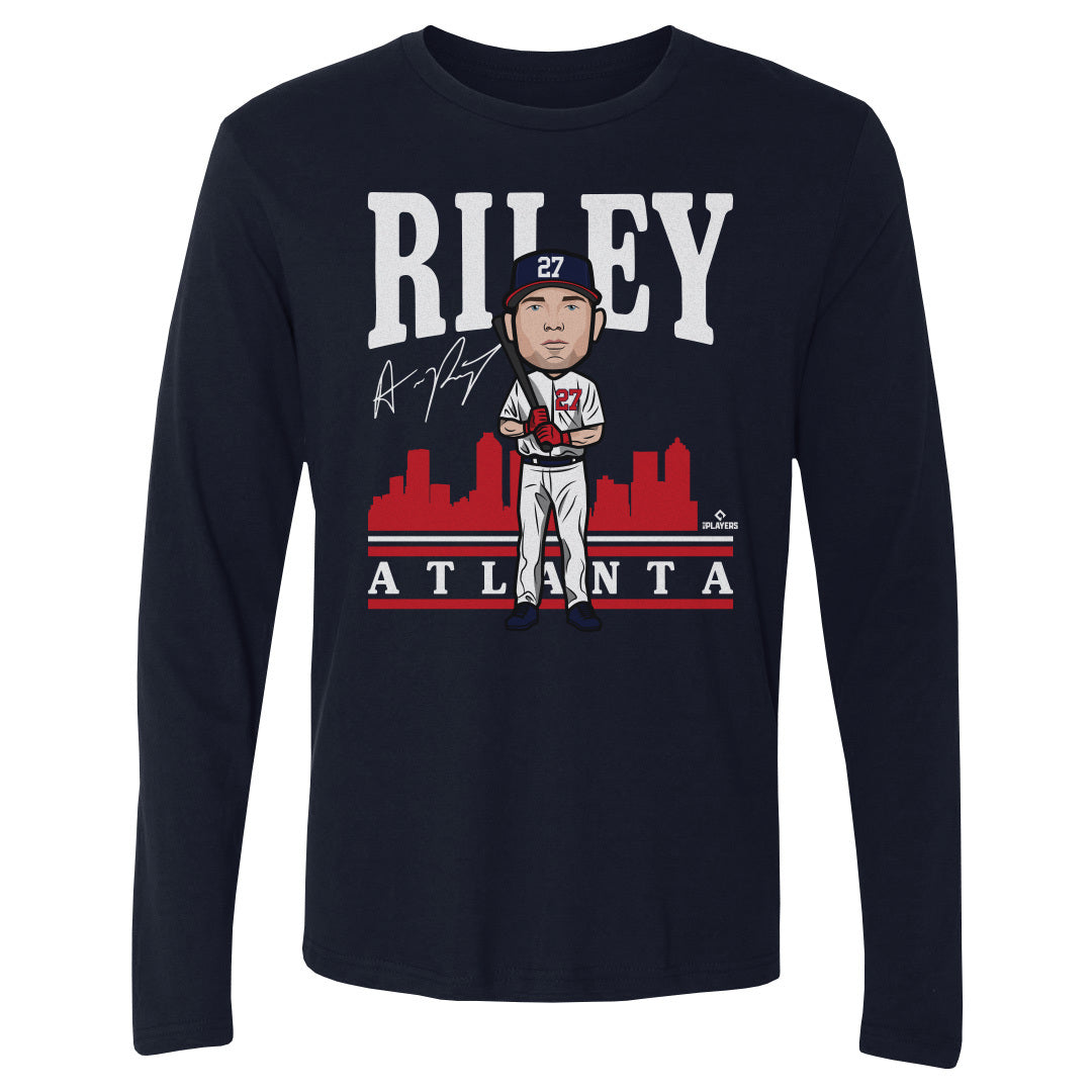 Austin Riley Men&#39;s Long Sleeve T-Shirt | 500 LEVEL