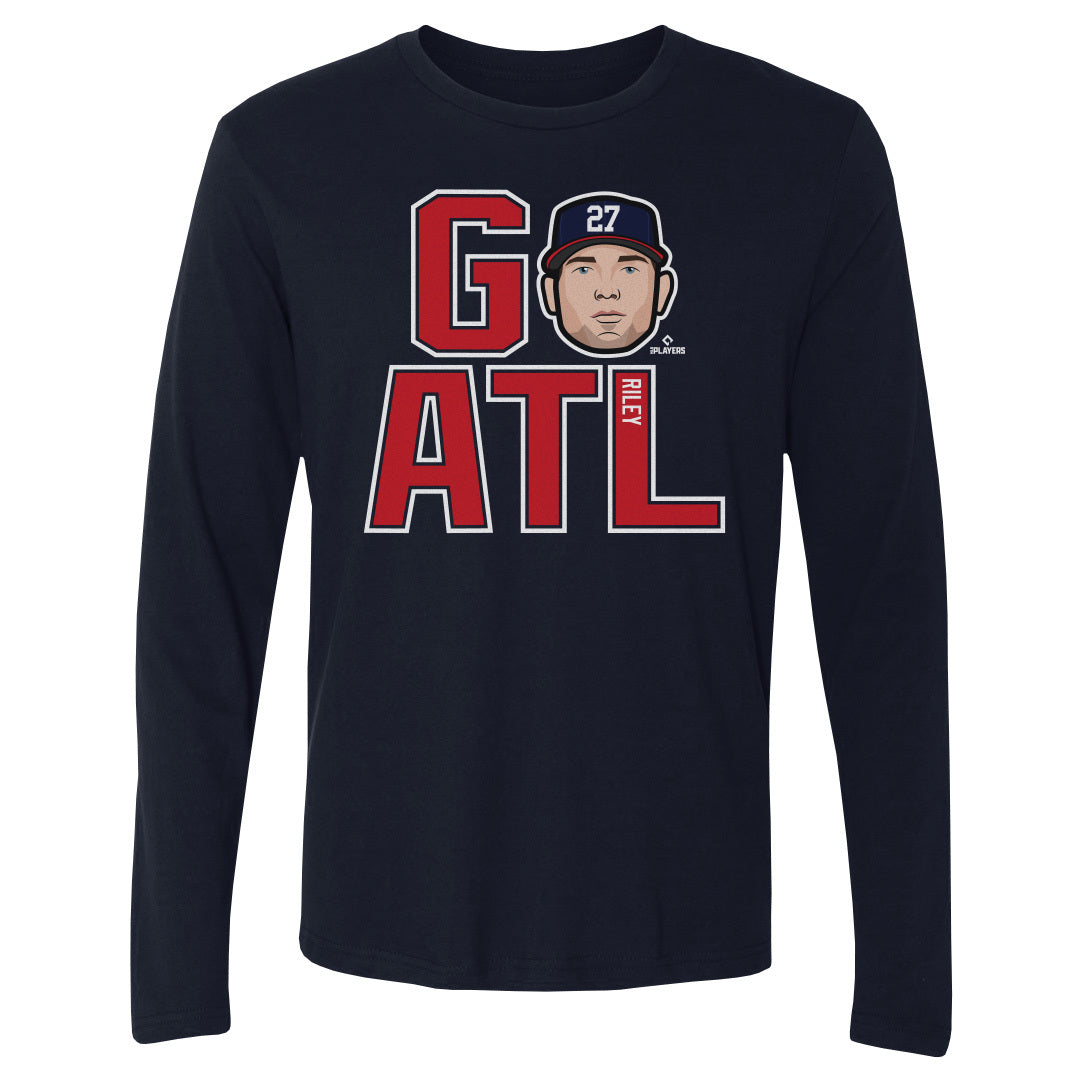 Austin Riley Men&#39;s Long Sleeve T-Shirt | 500 LEVEL