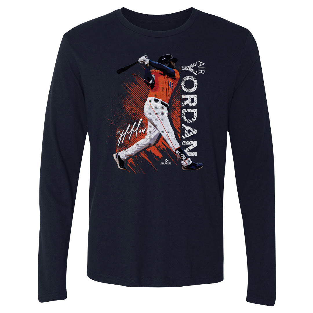 Yordan Alvarez Men&#39;s Long Sleeve T-Shirt | 500 LEVEL