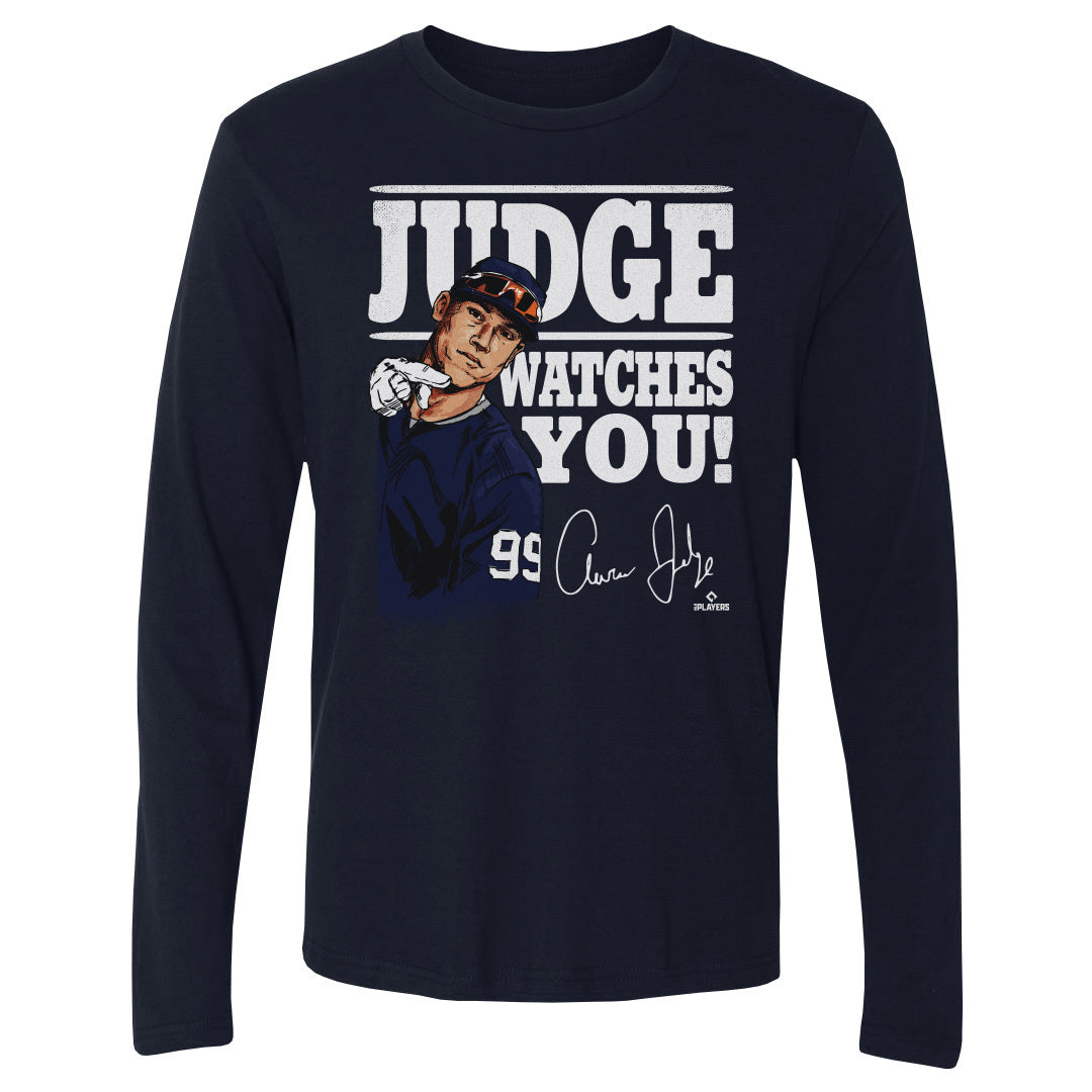 Aaron Judge Men&#39;s Long Sleeve T-Shirt | 500 LEVEL