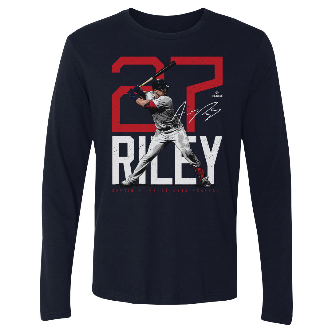 Austin Riley Men&#39;s Long Sleeve T-Shirt | 500 LEVEL