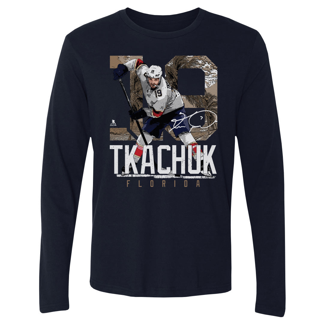 Matthew Tkachuk Men&#39;s Long Sleeve T-Shirt | 500 LEVEL