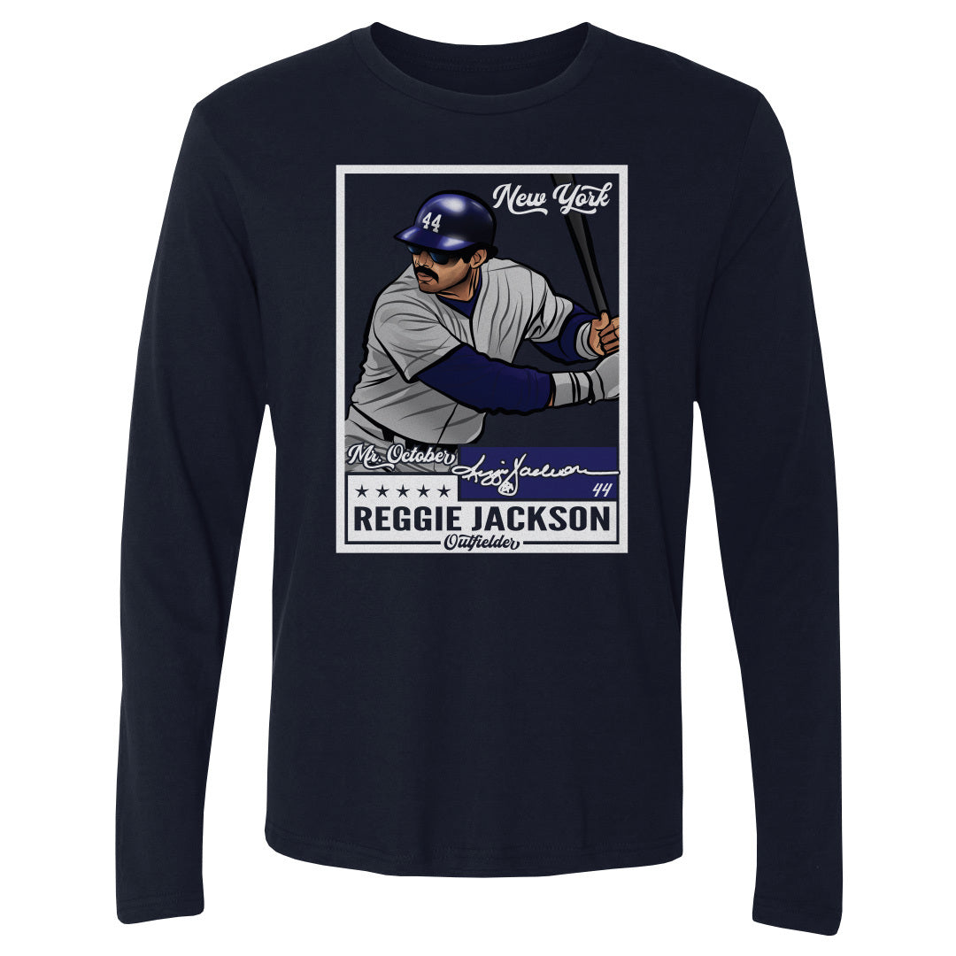 Reggie Jackson Men&#39;s Long Sleeve T-Shirt | 500 LEVEL