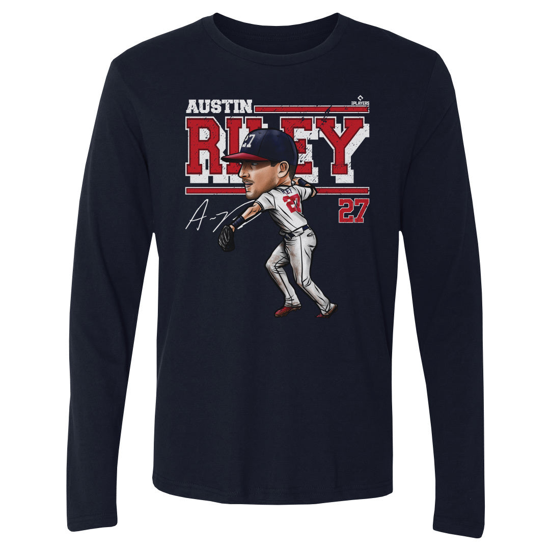 Austin Riley Men&#39;s Long Sleeve T-Shirt | 500 LEVEL