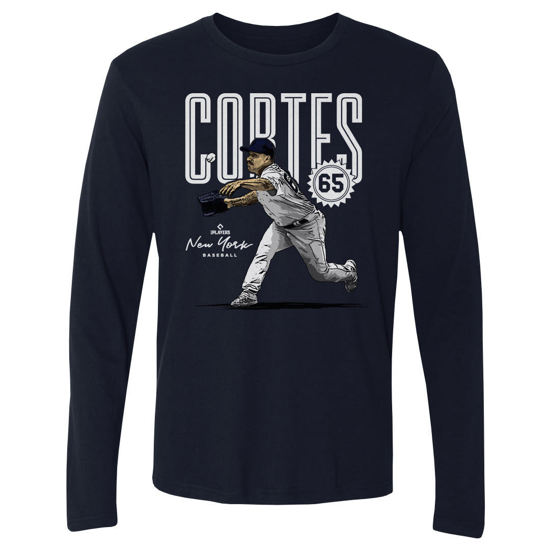 Nestor Cortes Men&#39;s Long Sleeve T-Shirt | 500 LEVEL