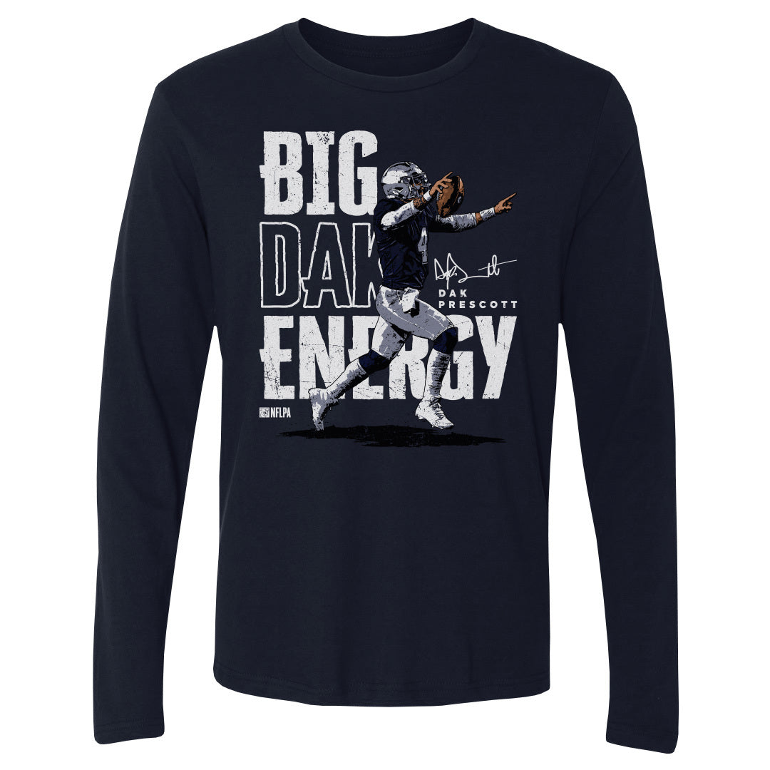 Dak Prescott Men&#39;s Long Sleeve T-Shirt | 500 LEVEL