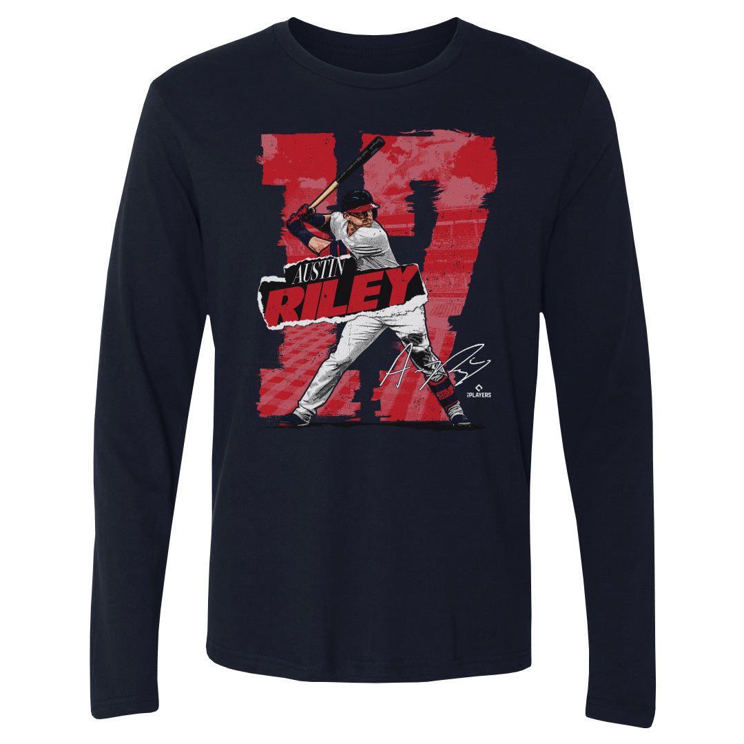 Austin Riley Men&#39;s Long Sleeve T-Shirt | 500 LEVEL