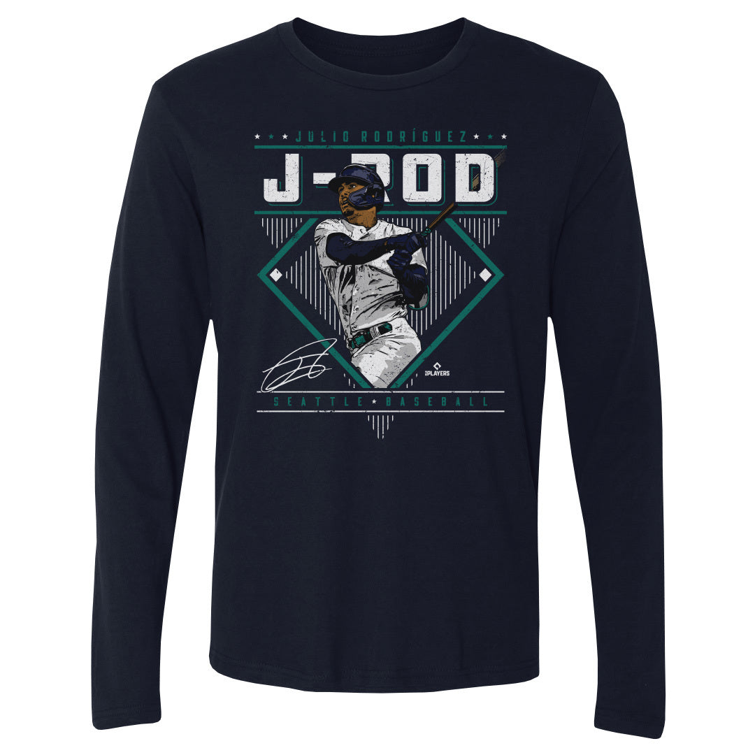 Julio Rodriguez Men&#39;s Long Sleeve T-Shirt | 500 LEVEL