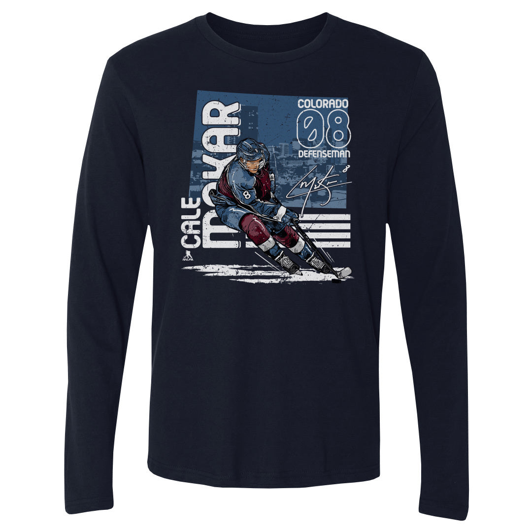 Cale Makar Men&#39;s Long Sleeve T-Shirt | 500 LEVEL