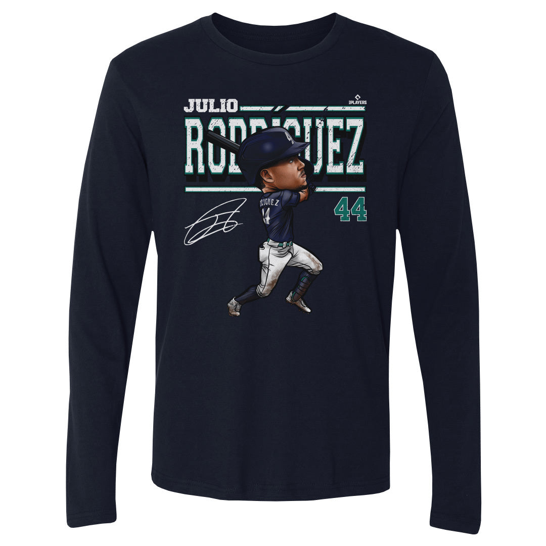 Julio Rodriguez Men&#39;s Long Sleeve T-Shirt | 500 LEVEL