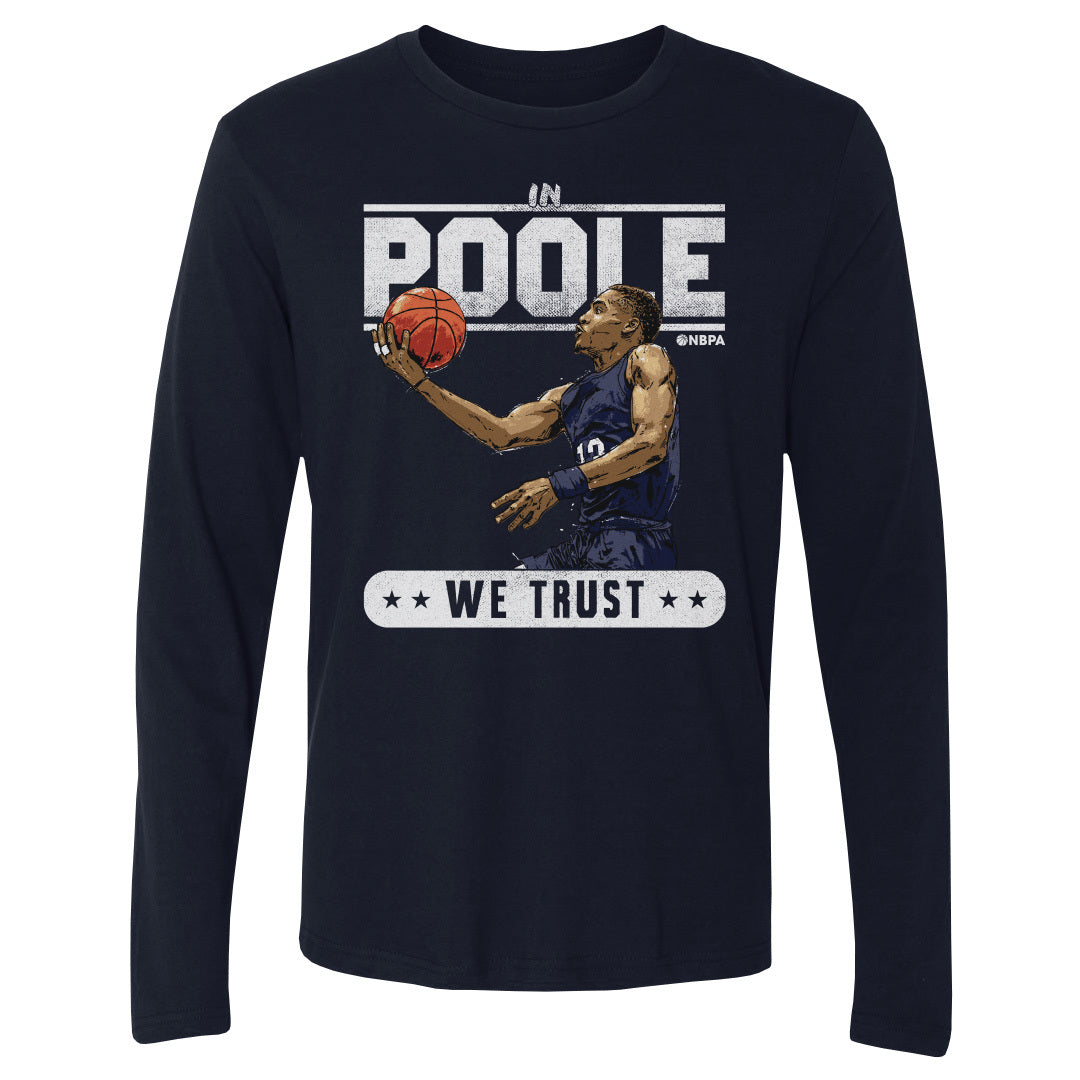 Jordan Poole Men&#39;s Long Sleeve T-Shirt | 500 LEVEL