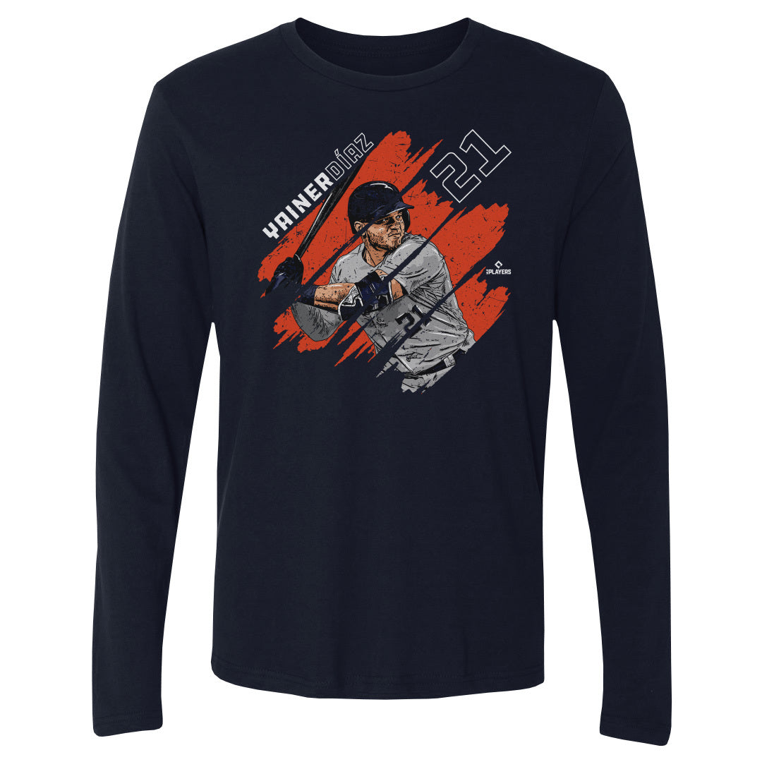 Yainer Diaz Men&#39;s Long Sleeve T-Shirt | 500 LEVEL