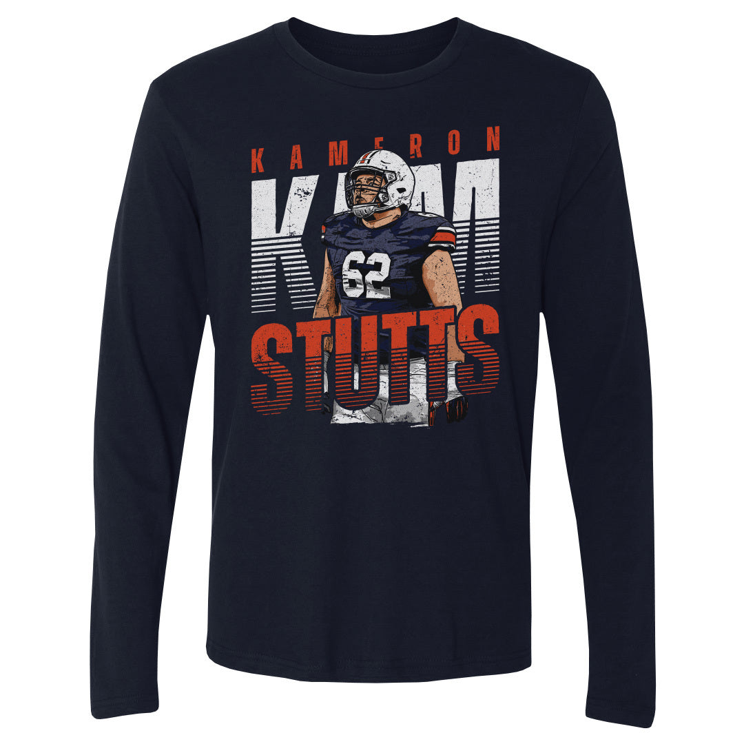 Kam Stutts Men's Long Sleeve T-Shirt, Auburn NIL Men's Long Sleeve T-Shirt