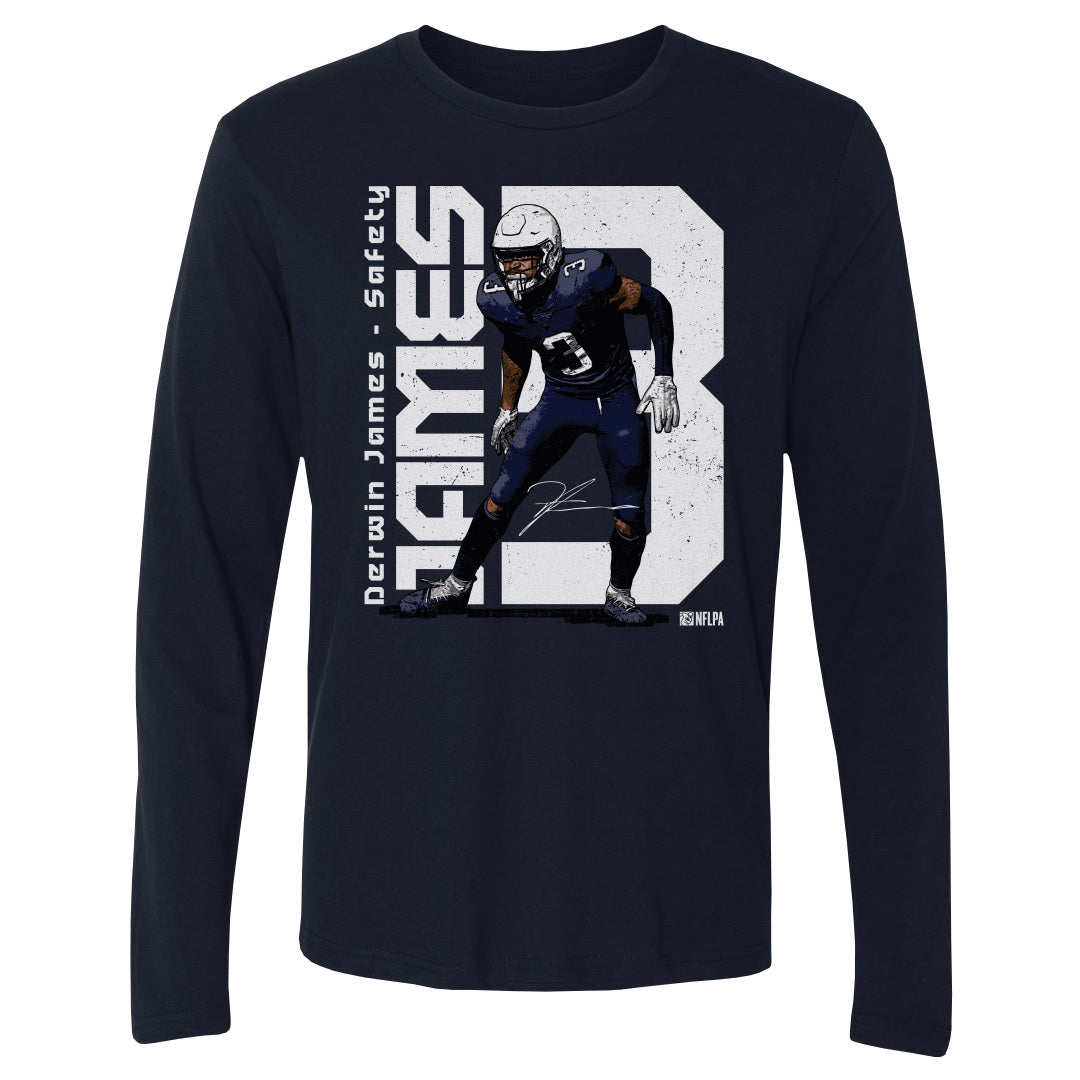 Derwin James Men&#39;s Long Sleeve T-Shirt | 500 LEVEL