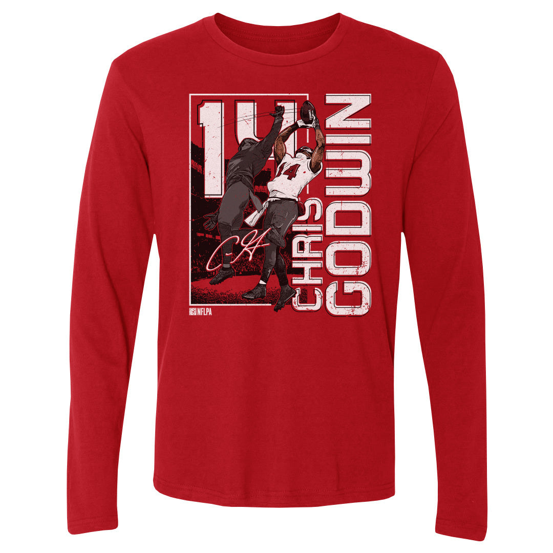 Chris Godwin Men&#39;s Long Sleeve T-Shirt | 500 LEVEL