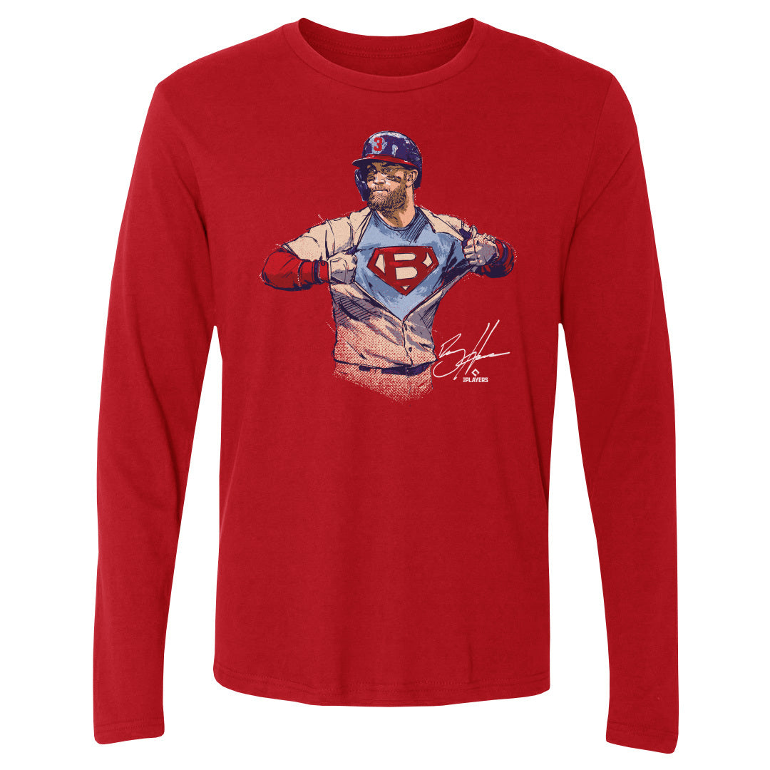 Bryce Harper Men&#39;s Long Sleeve T-Shirt | 500 LEVEL