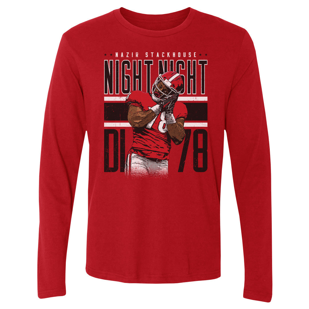 Nazir Stackhouse Men&#39;s Long Sleeve T-Shirt | 500 LEVEL