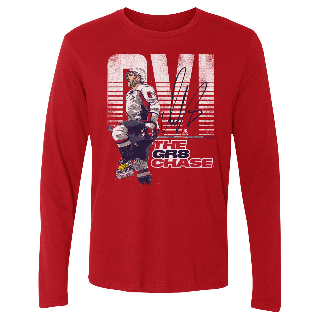 Alex Ovechkin Men&#39;s Long Sleeve T-Shirt | 500 LEVEL