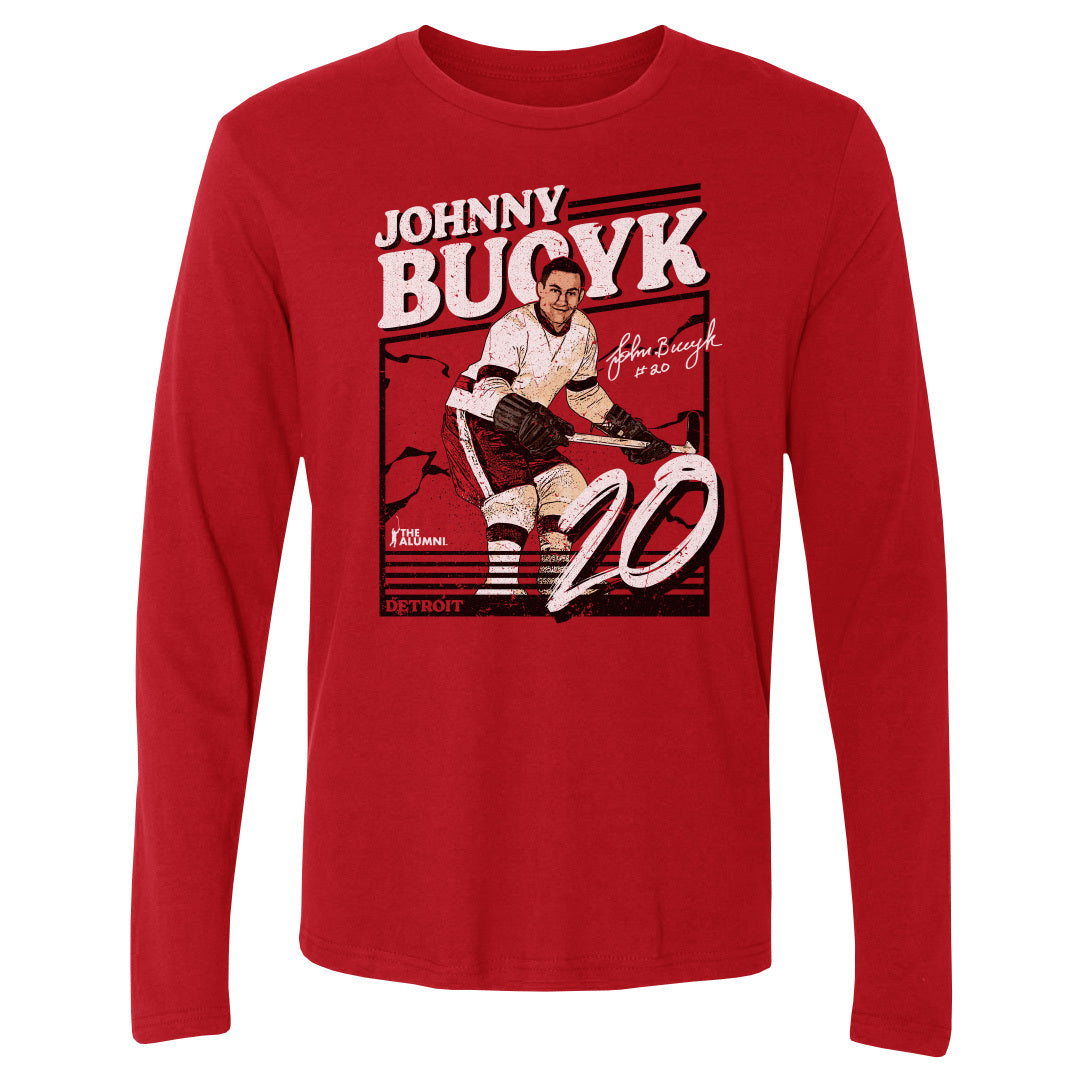 Johnny Bucyk Men&#39;s Long Sleeve T-Shirt | 500 LEVEL