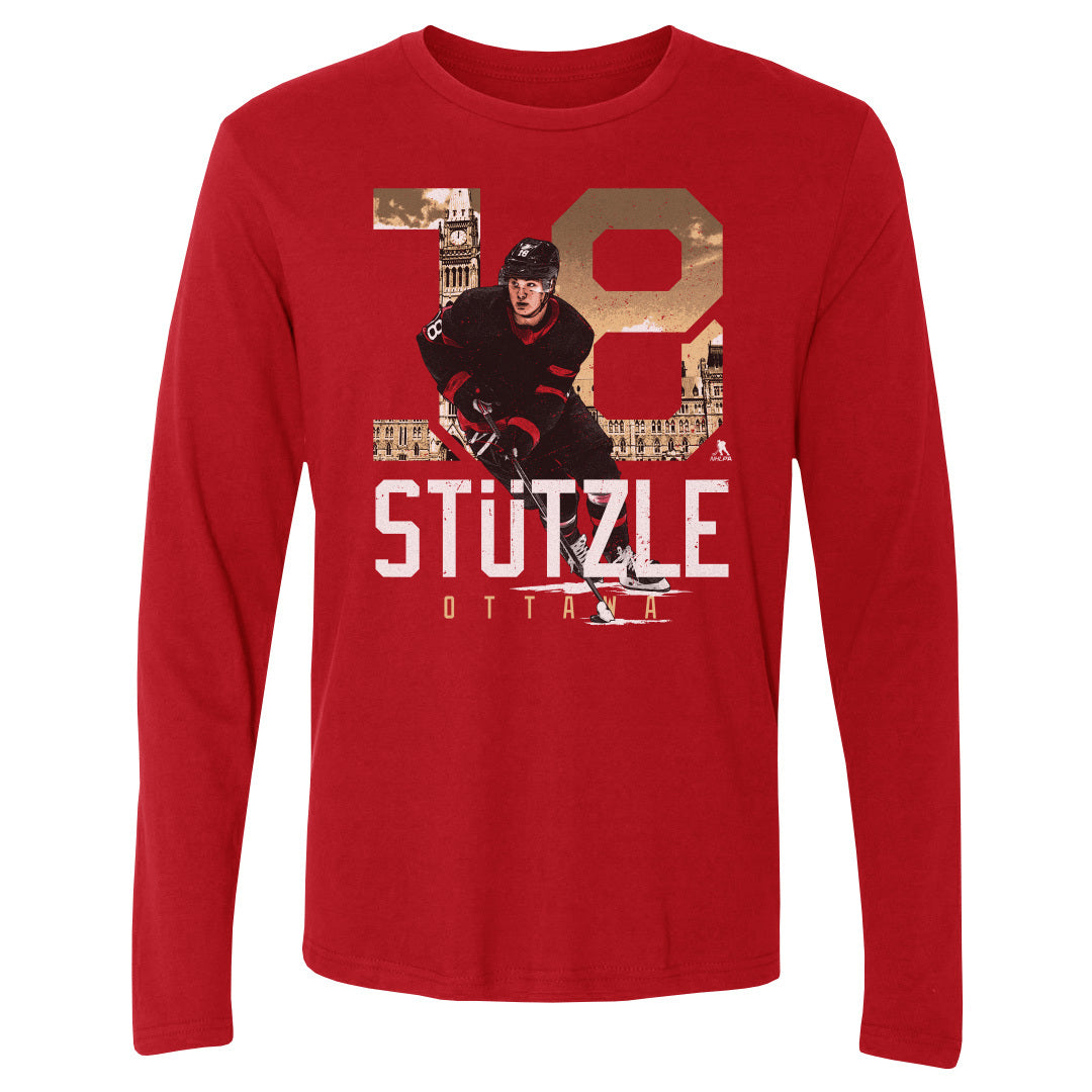 Tim Stutzle Men&#39;s Long Sleeve T-Shirt | 500 LEVEL