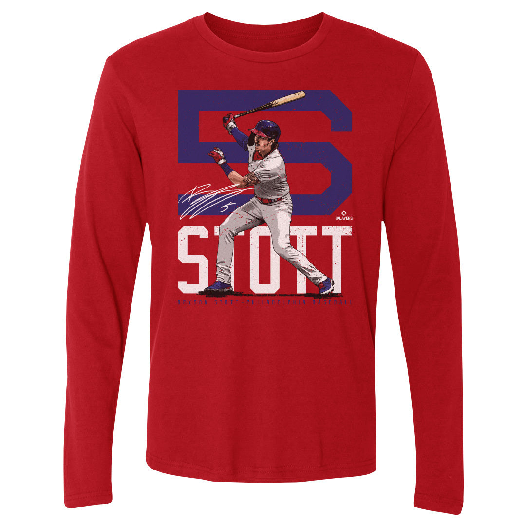 Bryson Stott Men&#39;s Long Sleeve T-Shirt | 500 LEVEL