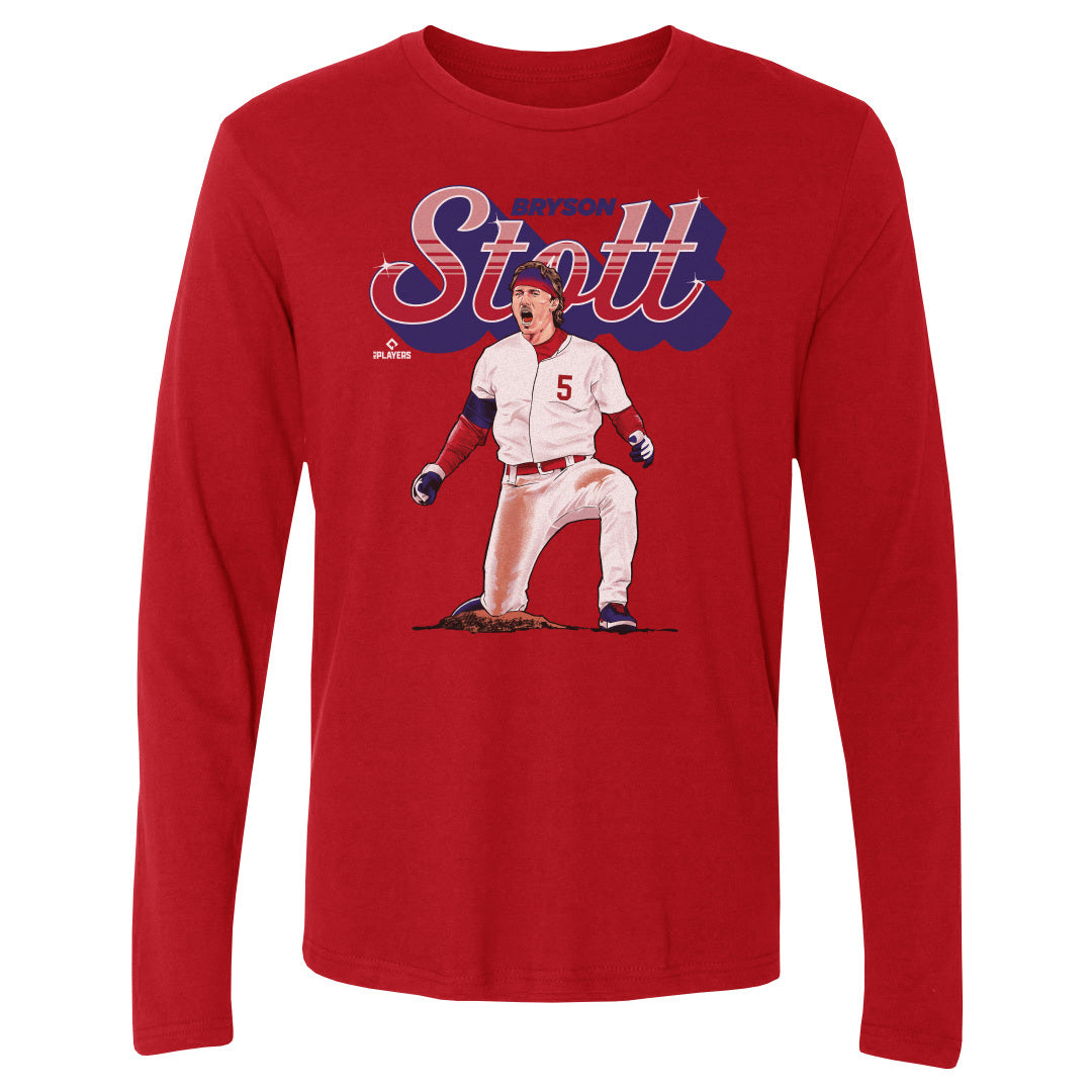 Bryson Stott Men&#39;s Long Sleeve T-Shirt | 500 LEVEL