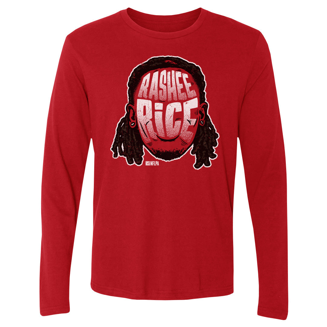 Rashee Rice Men&#39;s Long Sleeve T-Shirt | 500 LEVEL