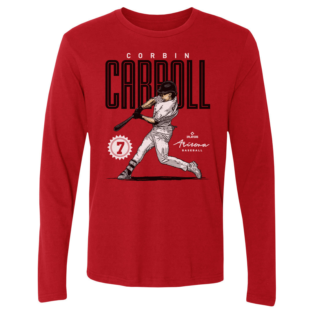 Corbin Carroll Men&#39;s Long Sleeve T-Shirt | 500 LEVEL