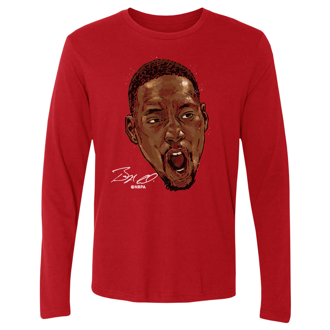 Bam Adebayo Men&#39;s Long Sleeve T-Shirt | 500 LEVEL