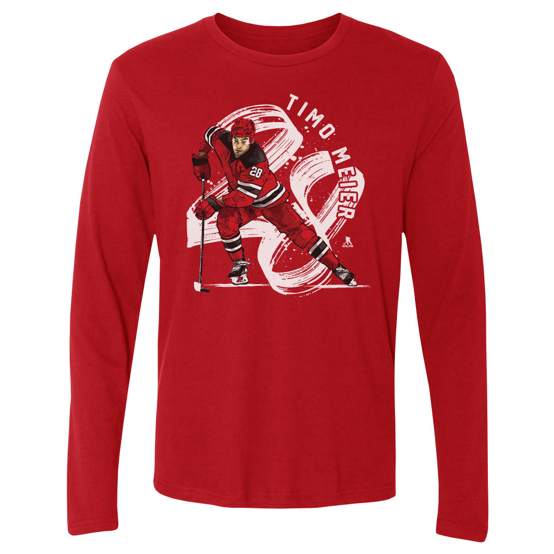 Timo Meier Men&#39;s Long Sleeve T-Shirt | 500 LEVEL