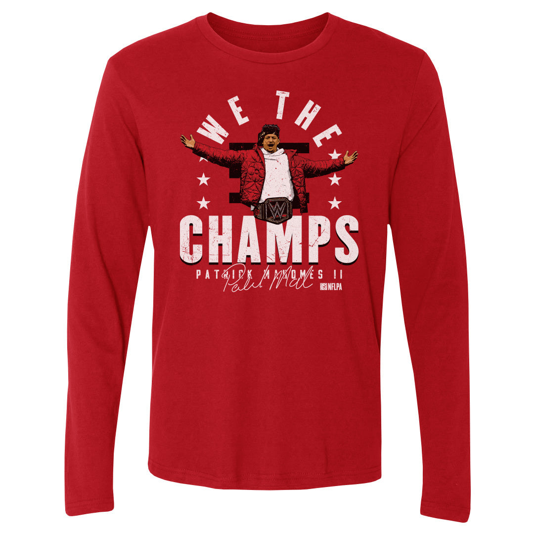 Patrick Mahomes Men&#39;s Long Sleeve T-Shirt | 500 LEVEL