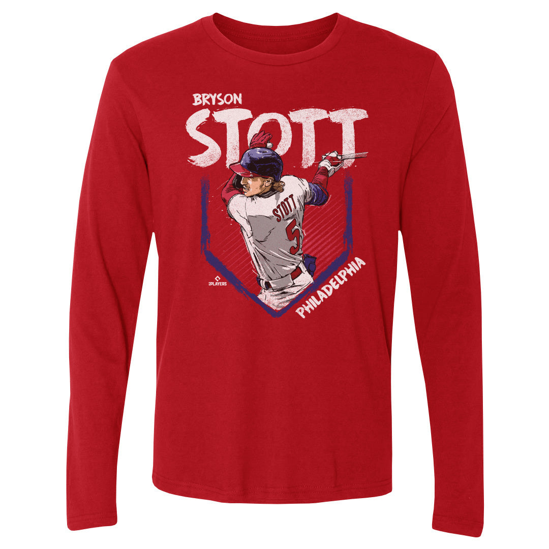 Bryson Stott Men&#39;s Long Sleeve T-Shirt | 500 LEVEL