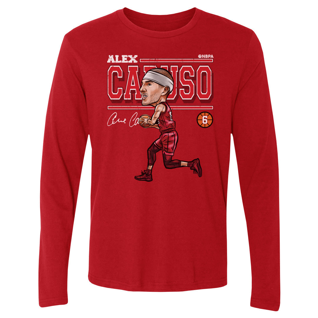 Alex Caruso Men&#39;s Long Sleeve T-Shirt | 500 LEVEL