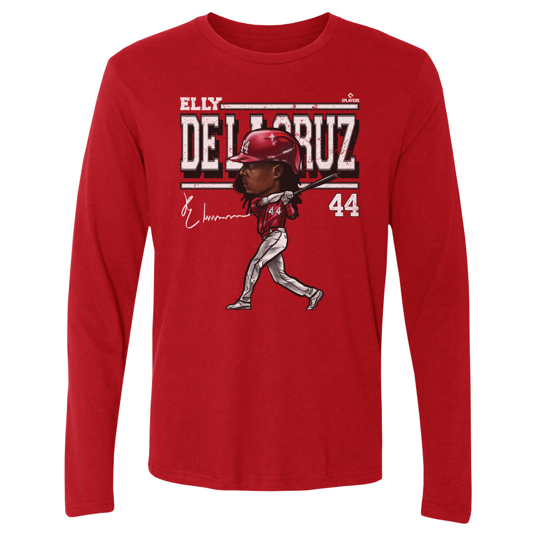 Elly De La Cruz Men&#39;s Long Sleeve T-Shirt | 500 LEVEL