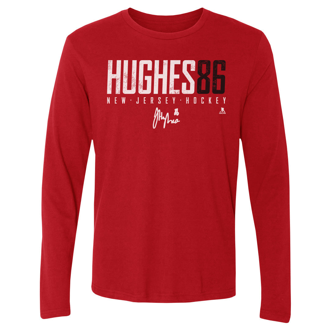 Jack Hughes Men&#39;s Long Sleeve T-Shirt | 500 LEVEL