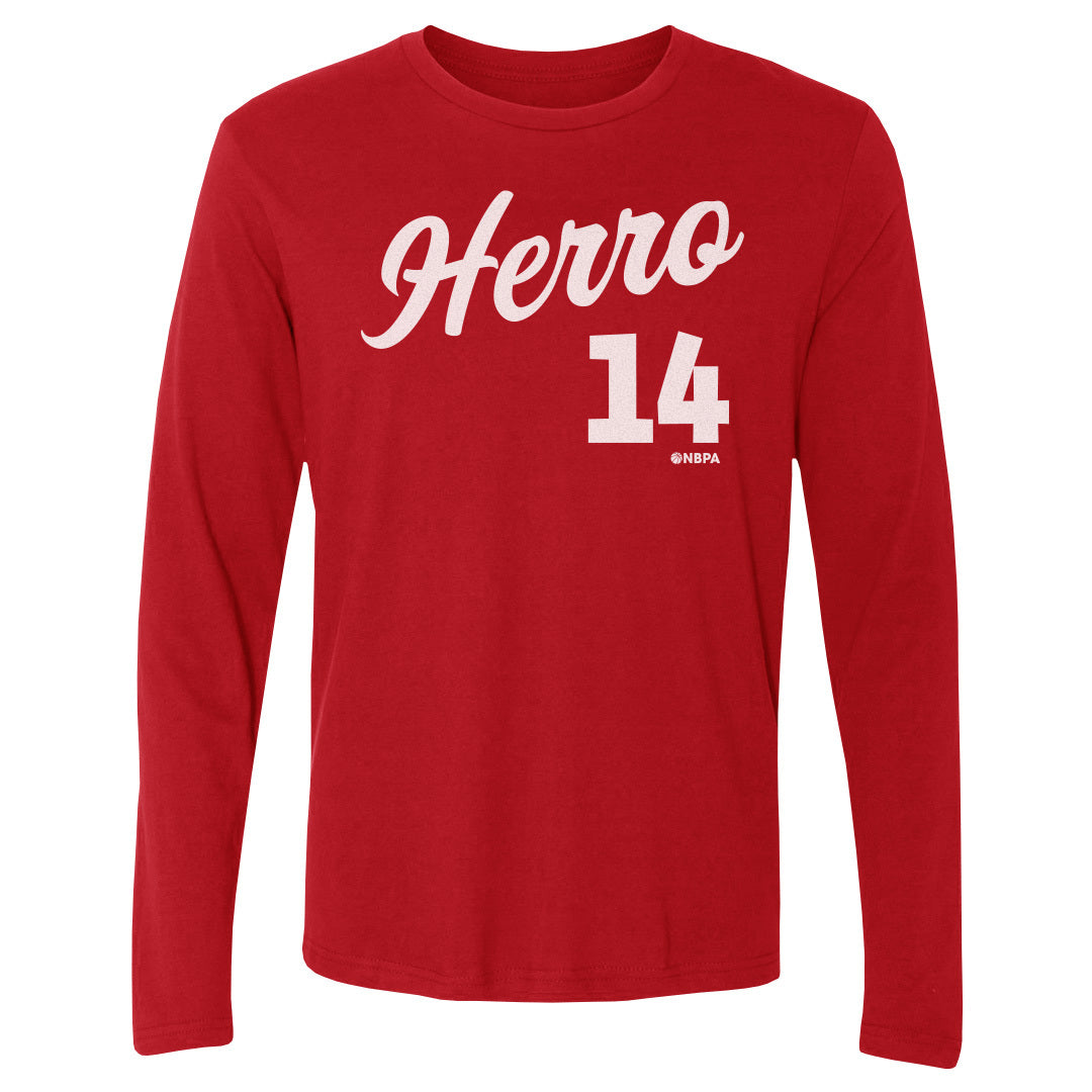 Tyler Herro Men&#39;s Long Sleeve T-Shirt | 500 LEVEL