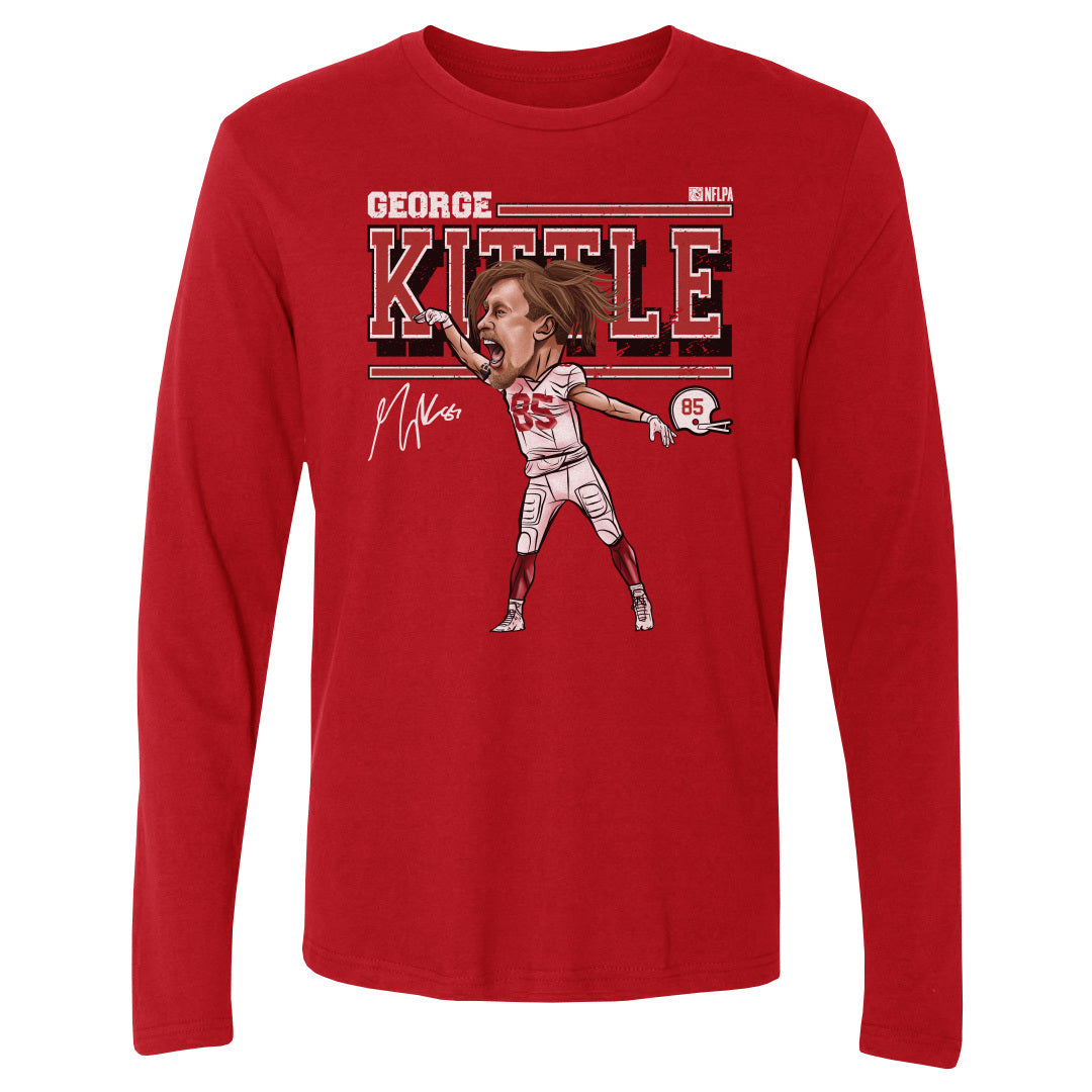 George Kittle T-Shirt  San Francisco Football Men's Premium T