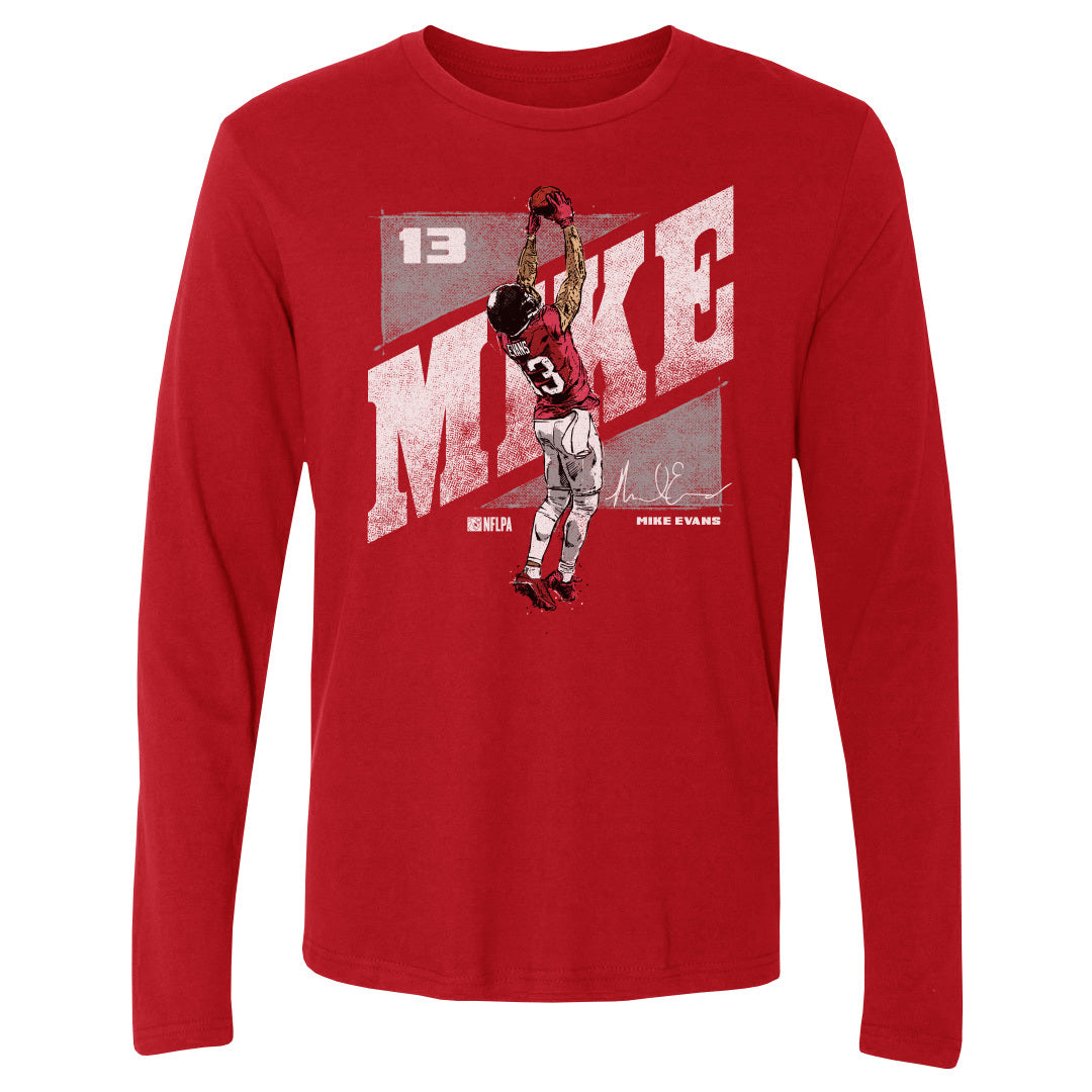 Mike Evans Men&#39;s Long Sleeve T-Shirt | 500 LEVEL