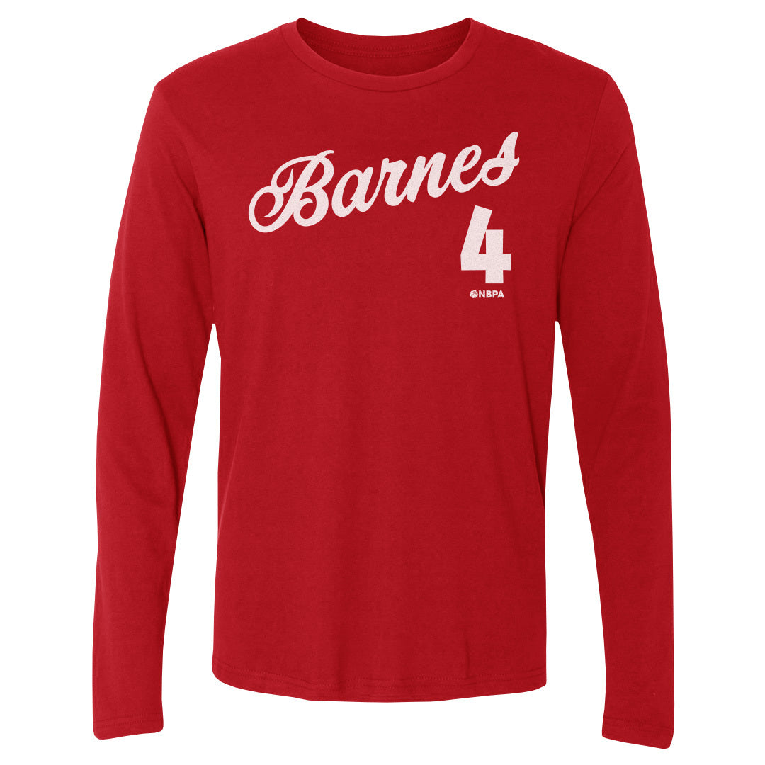 Scottie Barnes Men&#39;s Long Sleeve T-Shirt | 500 LEVEL