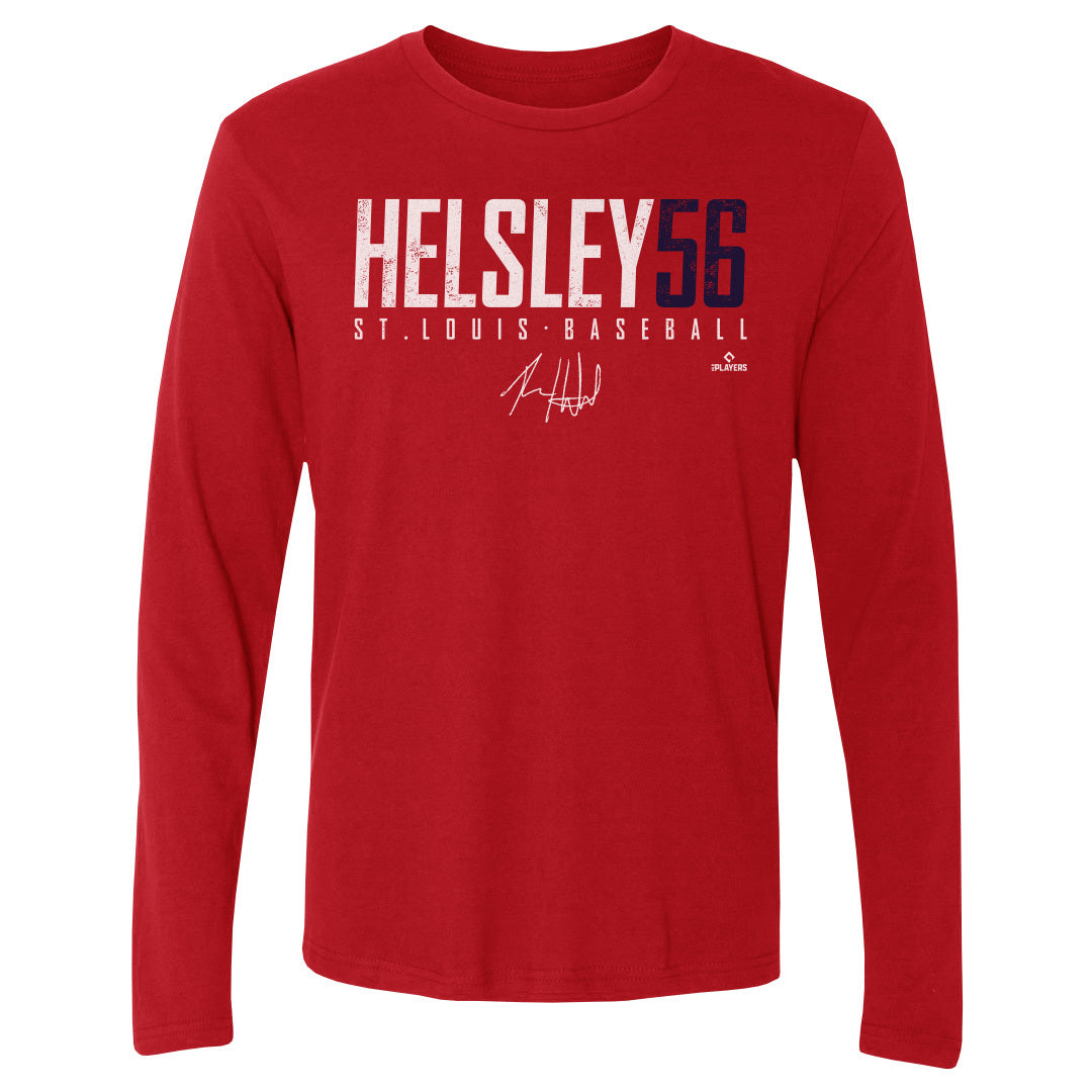 Ryan Helsley Men&#39;s Long Sleeve T-Shirt | 500 LEVEL