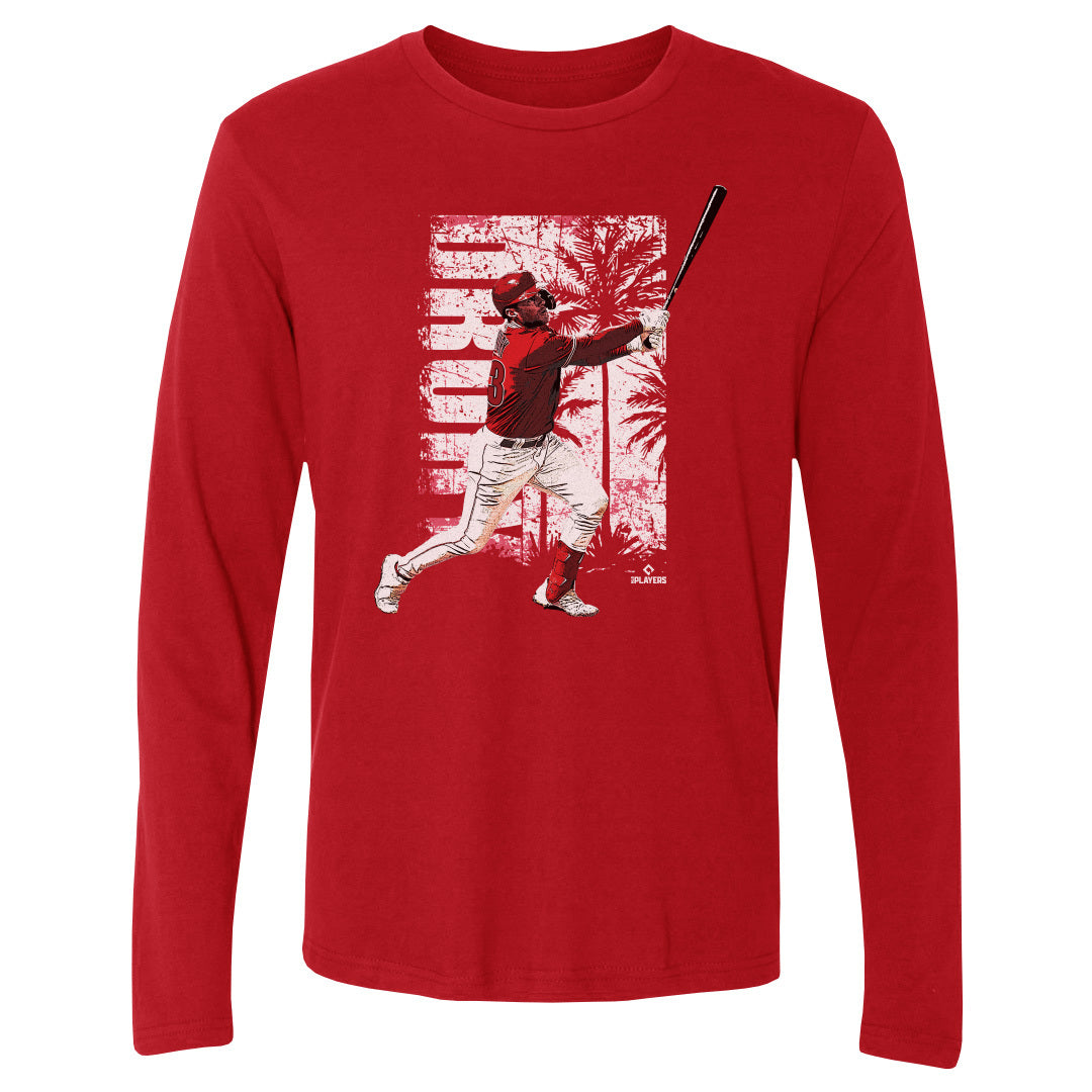 Brandon Drury Men&#39;s Long Sleeve T-Shirt | 500 LEVEL