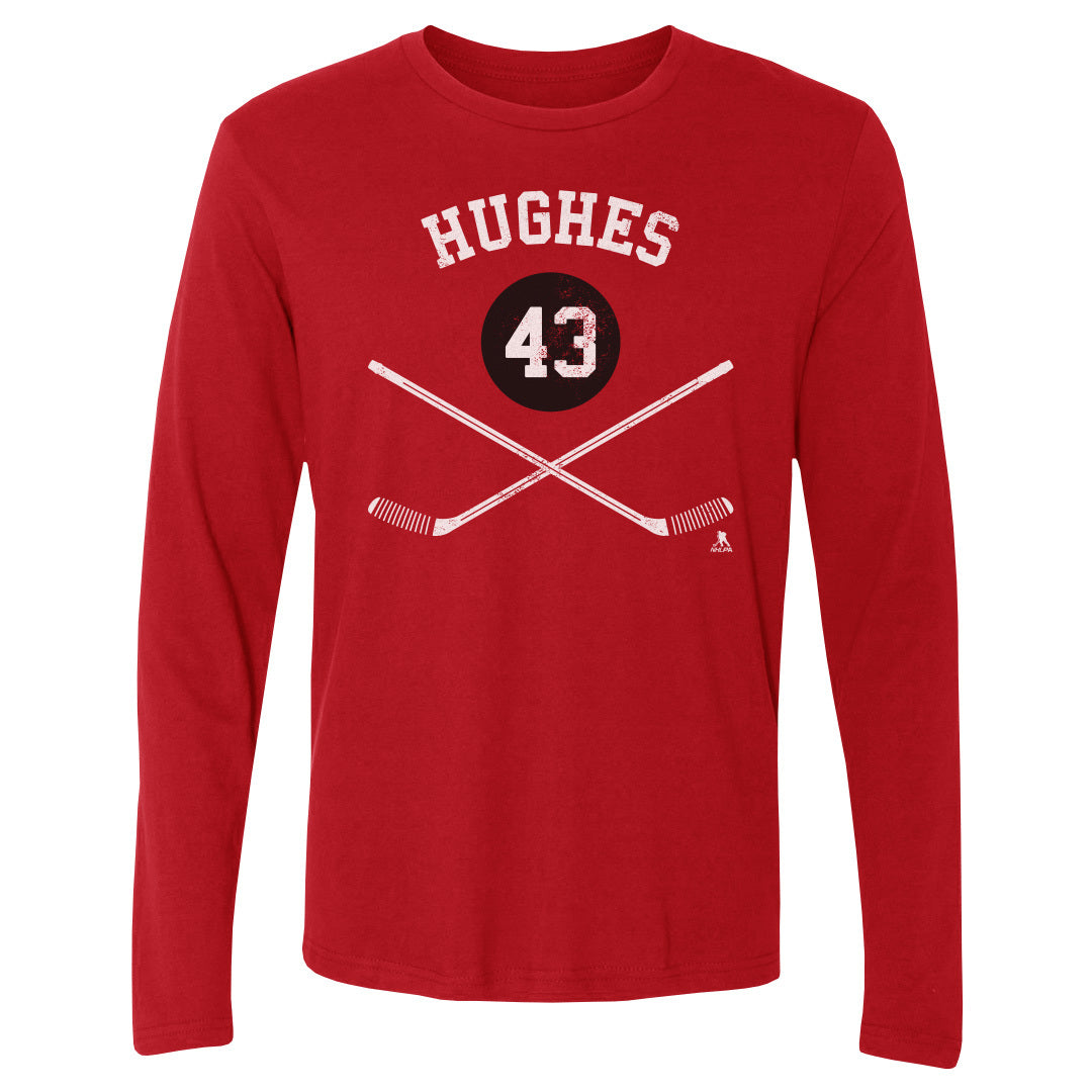 Luke Hughes Men&#39;s Long Sleeve T-Shirt | 500 LEVEL