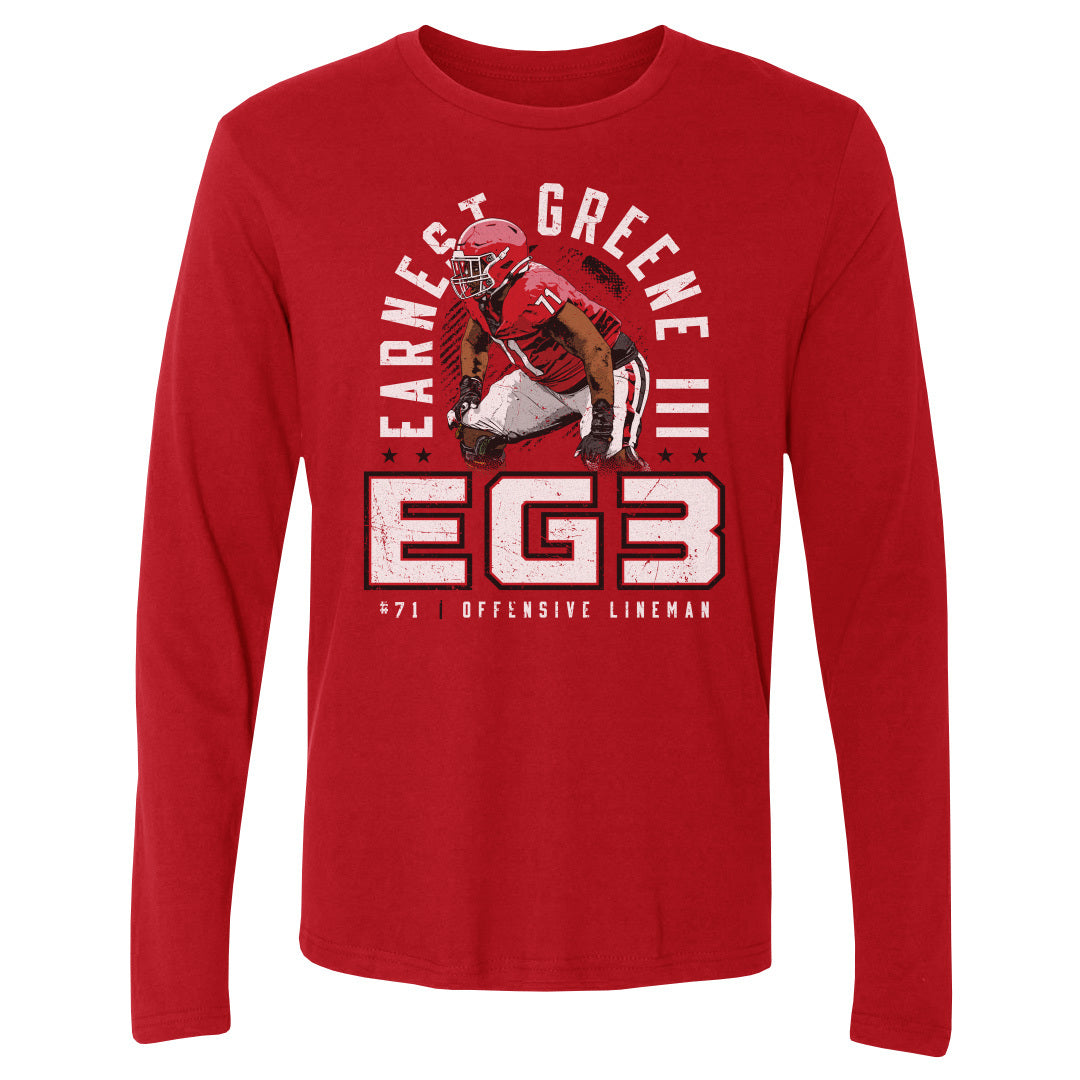 Earnest Greene III Men&#39;s Long Sleeve T-Shirt | 500 LEVEL