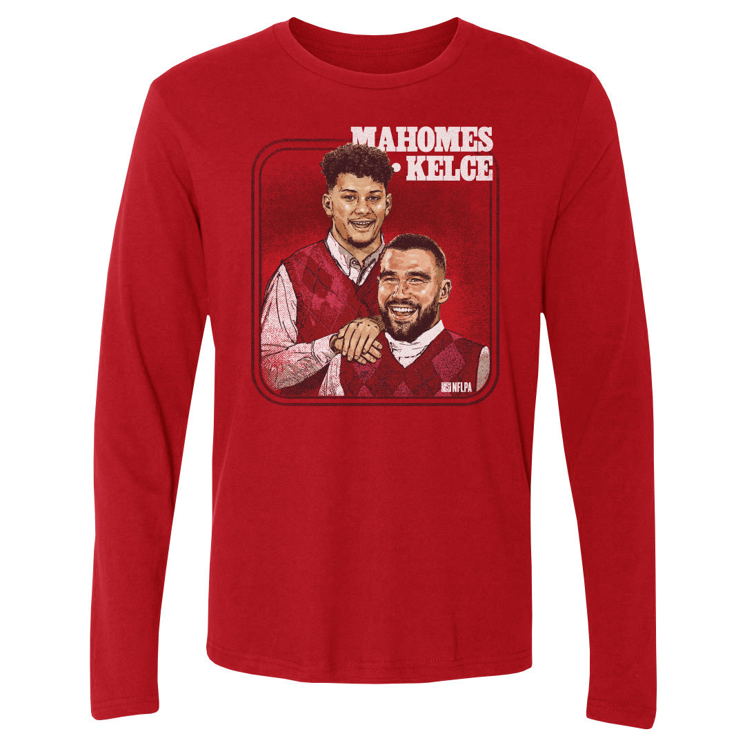 Patrick Mahomes Men&#39;s Long Sleeve T-Shirt | 500 LEVEL